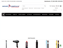 Tablet Screenshot of importscosmeticos.com